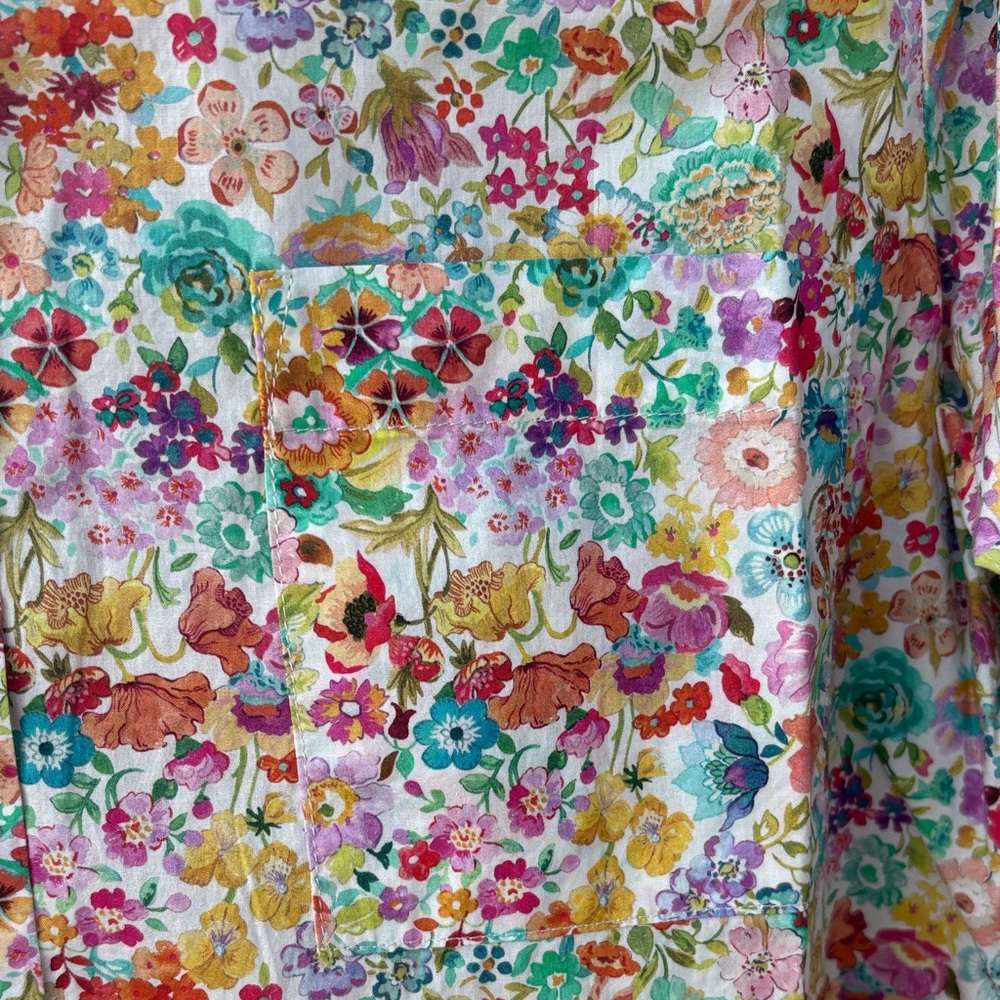 Floral Button Down Shirt - Picture 7 of 7